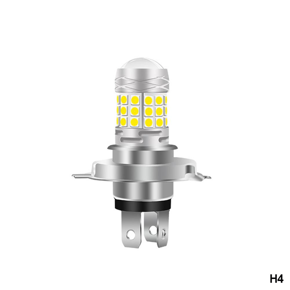 

H4 светодиодные фары для мотоциклов LED BA20D H6 P15D лампы светодиодные фары для мотоциклов дальнего/ближнего света светодиодные лампы лампы противотуманные фары для мотоциклов 12 В 6000 К белые