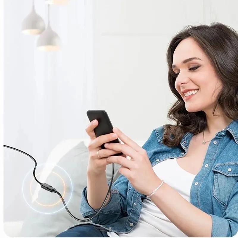 USB2.0 Extension Cable 480mbps Male To Female Data Sync Extend Connector Cord For Laptop PC Gamer Mouse Smart TV PS4 Hard Disk