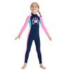 Costume da Bagno Rash Guard Manica Lunga Pezzo Unico Protezione UV per Bambini Asciugatura Rapida Costumi da Bagno Nuoto Snorkeling Surf