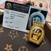 Thai Buddhist Four-Faced Diamond Shell Buddha Wat Bang Phra Card - Genuine Original Temple Brand