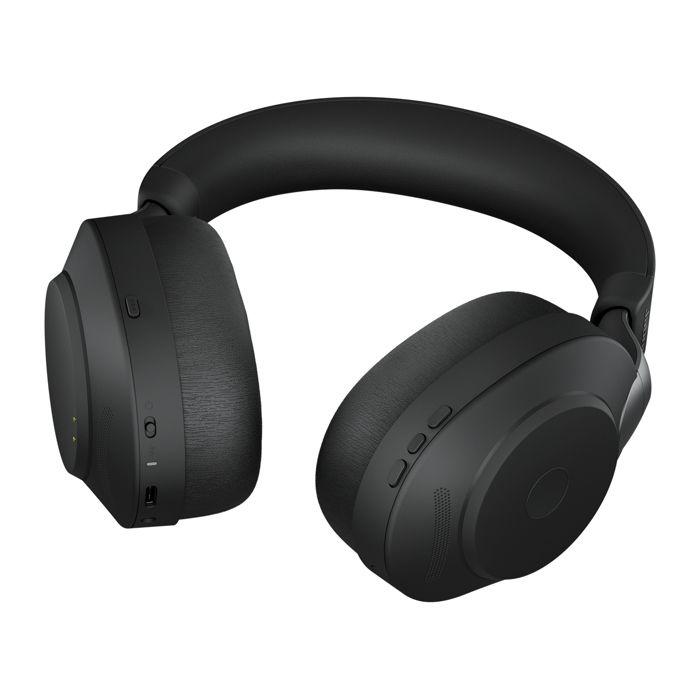 Micro-casque Jabra Evolve2 85 - USB-A et Bluetooth - Noir - Perche télescopique - Réduction de bruit active