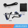 11-Piece Gray Resistance Band Set for Fitness, Shoulder Mobility, and Muscle Building