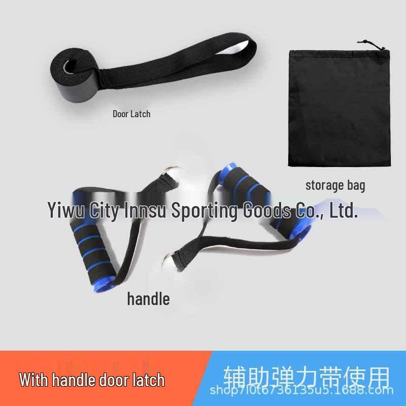 11-Piece Gray Resistance Band Set for Fitness, Shoulder Mobility, and Muscle Building