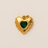 Yori 1Pcs Stainless Steel Charms Heart Pendant Used Women Making Earrings Necklace Bracelet Jewelry Accessories