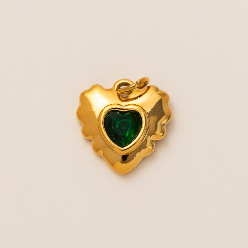 Yori 1Pcs Stainless Steel Charms Heart Pendant Used Women Making Earrings Necklace Bracelet Jewelry Accessories