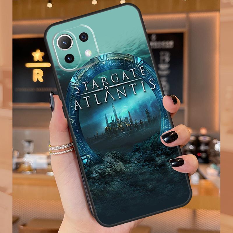 Stargate Atlantis Case For Xiaomi 14 15 Ultra 13T 14T 15T Pro 17 Pro Max POCO X7 X5 X6 F5 F6 F7 F8 Pro Cover