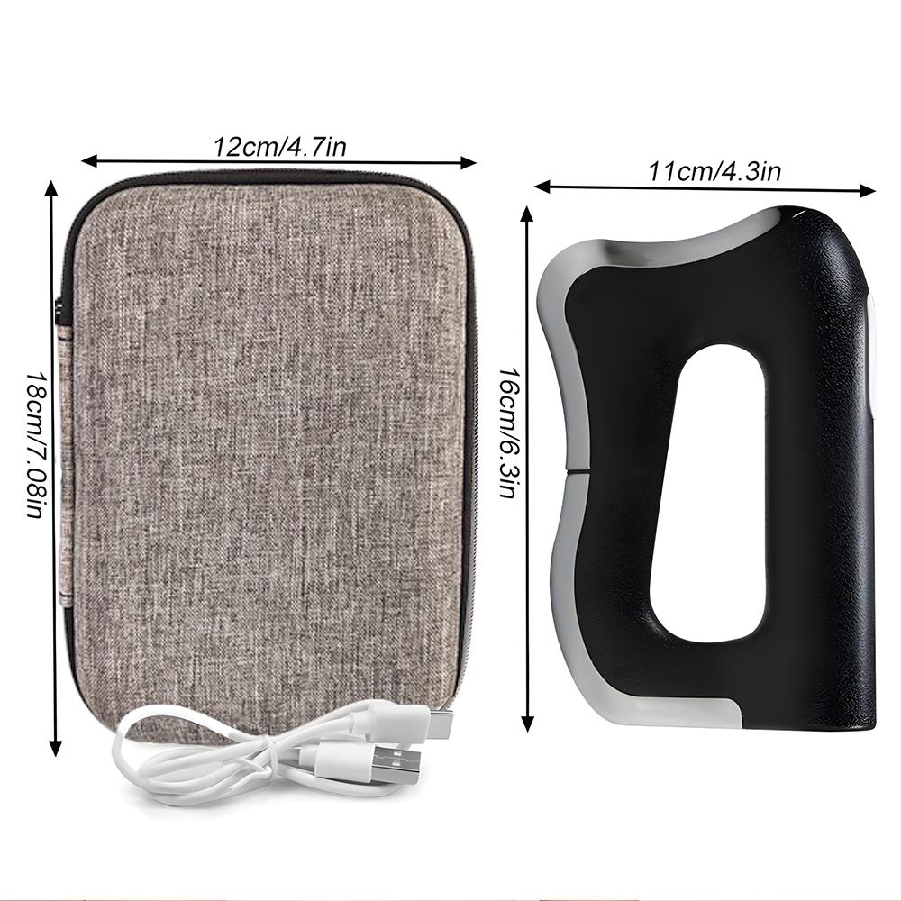 2025 Electric Fascia Massager Body Scraping Warm compress Vibration Muscle  Relaxation Body Lifting Guasha Massage Knife tool