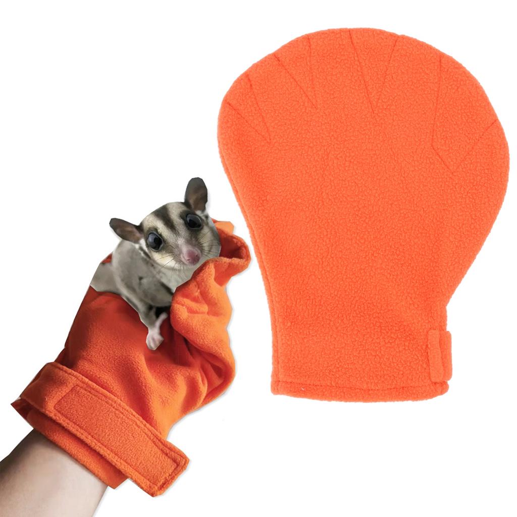Sugar Glider Bonding Mitt Bite Resistance Small Animals Bonding Calming Glove for Small Animal Sugar Glider Hedgehog