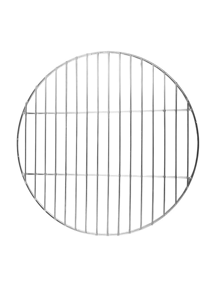 Camping Accessories Round Barbecue Tray Stainless Steel BBQ Grid