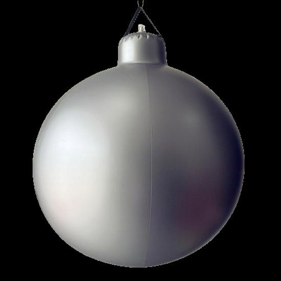 Luminous PVC Inflatable Christmas Ball for Indoor and Outdoor Decorations