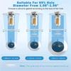 Universal Rebound Drain Plug Filter Basin Pop-up Chrome Sink Filter with Hair Catcher Bathroom Sink Drain Stopper Easy Push Type