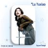 Lu Yuxiao Baji Star Idol Laser Tinplate Badge Pendant