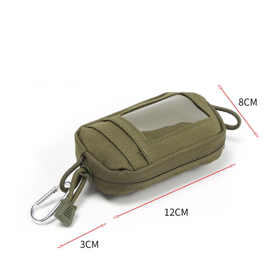 Porte-cartes multifonctionnel étanche et sac de voyage avec porte-monnaie et fente pour écouteurs