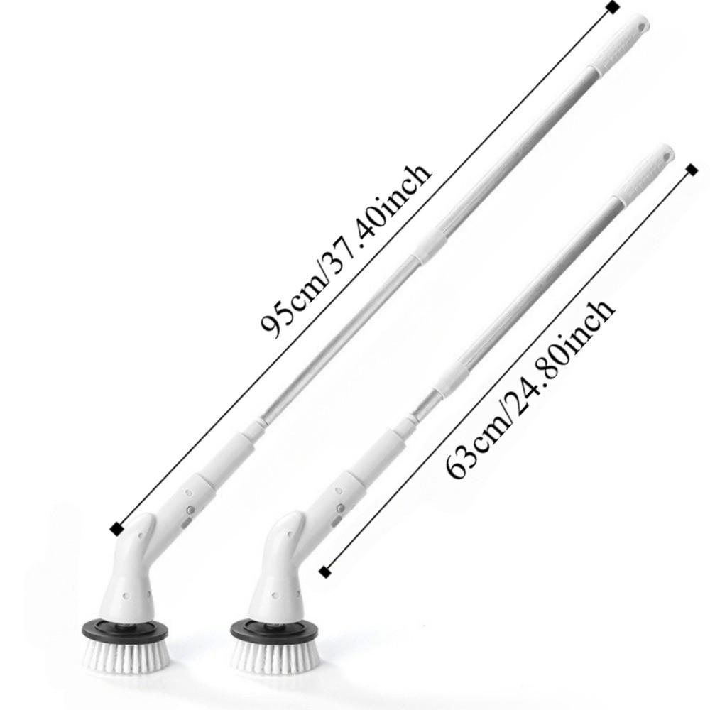 Easy Operation Stretchable Long-handled Brush Multifunctional Multifunctional Kitchen Brush Toilet