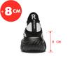 Sportschuhe Herren Schuhe mit Absatz für Herren Lässiges Mesh Sommer Freizeit Höhenerhöhende Einlegesohle 8cm