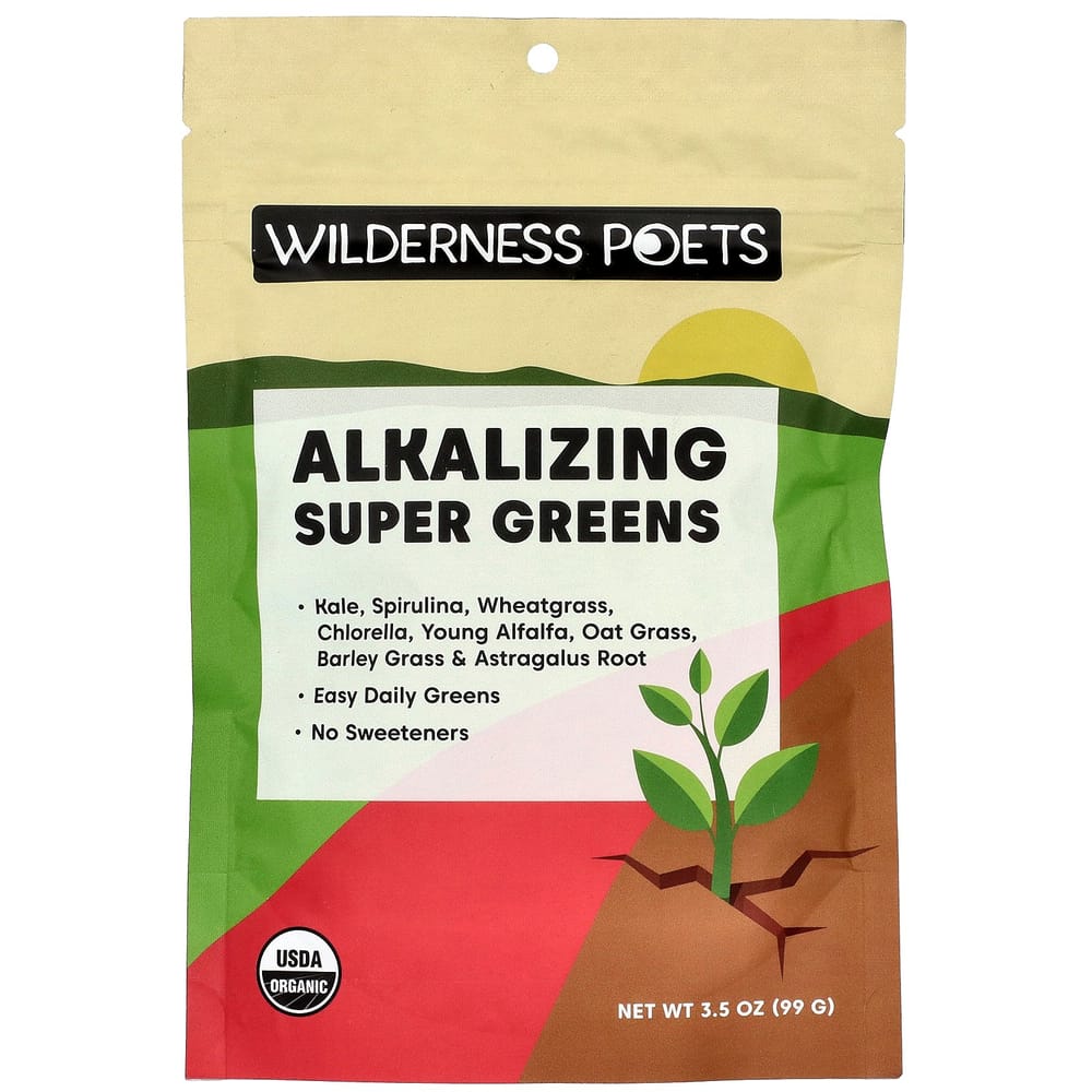 Wilderness Poets Защелачивающий Супер Зеленый 99г (3,5 унции) 99g - 1 ea