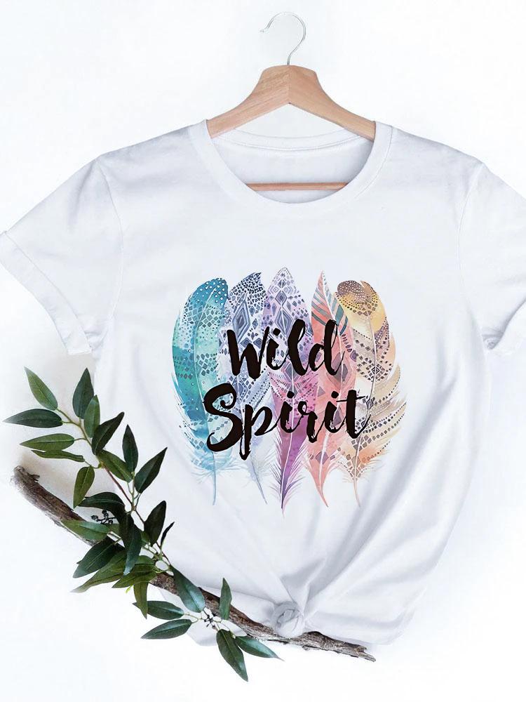 2024 Fashion Anime T Shirt Women New York City Graphic T Shirt Harajuku Kawaii Woman T Shirts Short Sleeve Femme Tops Tees