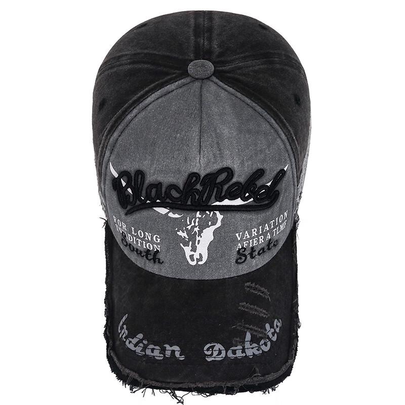 American Retro Embroidered Distressed Baseball Cap