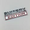 1 szt. NOWA EDYCJA SHITBOX Logo Chromowana Emblemat Odznaki Naklejka Kalkomania Samochodowa