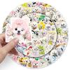 50pcs Maltese Dog Angel Stickers - Cute, Waterproof Decoration for Water Bottles, Computers & Stationery