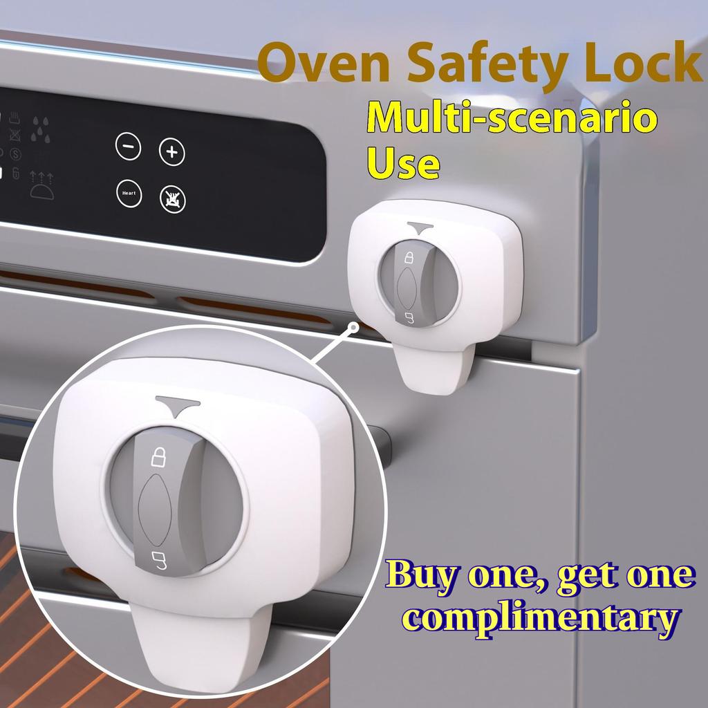 New European Oven Protective Lock Anti-baby Door Lock Buckle Anti-child Oven Child Safety Lock