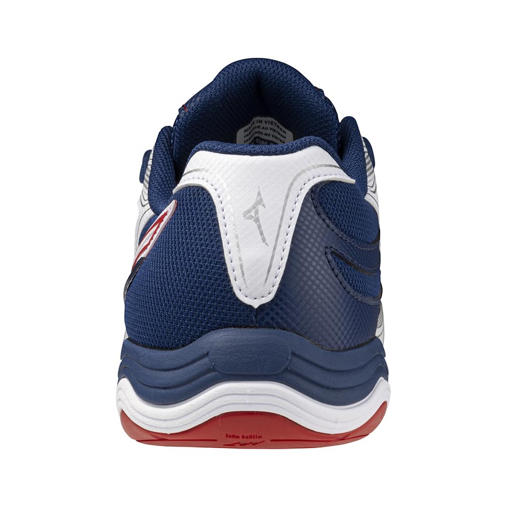 Mizuno Tischtennisschuhe Wave Medal 7 Stabilität Dämpfung Elastizität Weiß x Rot x Marine cm 3E 26.5
