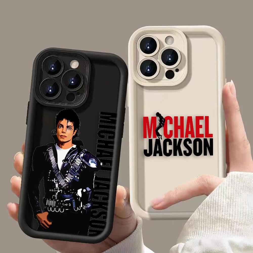 Sänger M-Michael J-Jackson Handyhülle Für iPhone Apple 17 AIR 16 16E 11 12 13 14 15 XR Plus Pro Max DIY Hülle Stoßfeste Abdeckung
