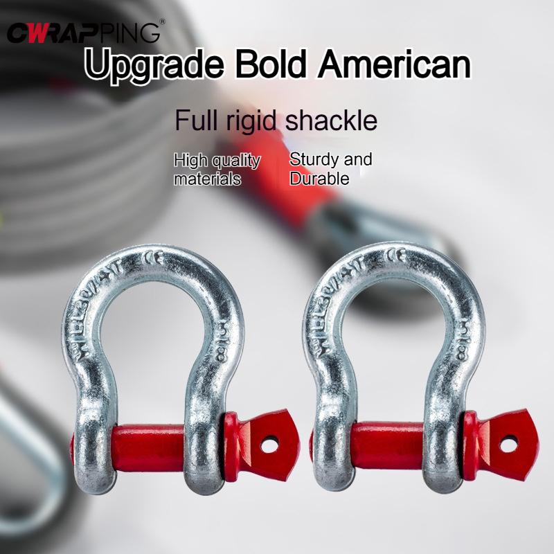 Car Towing Rope Off-road Vehicle Tow 20 Tons of Rescue Rope Upgraded Version Which Reliable Wear-resistant for Car Accessories