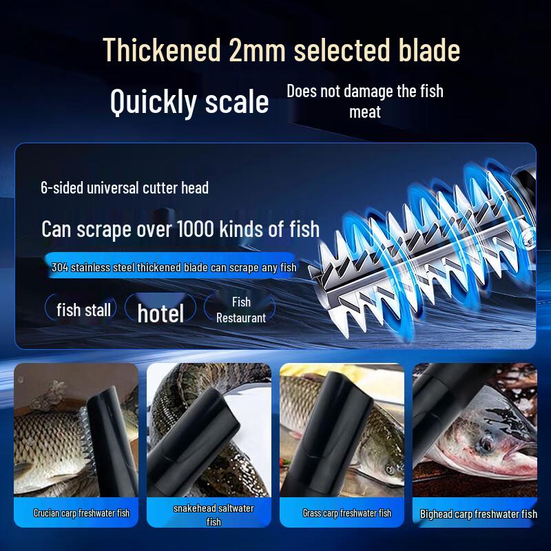 Electric Fish Scaler