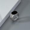 Anillo Minimalista Europeo-Americano para Hombre Estilo Urbano Hip-Hop
