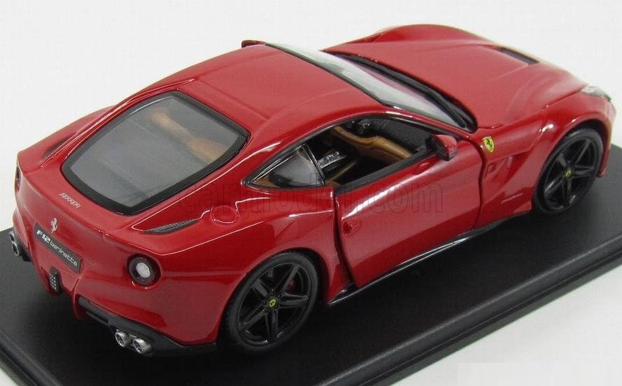 Ferrari Berlinetta F12 Scale Diecast Model BERLINETTA 2012 with Case 1/24 Car, (red)