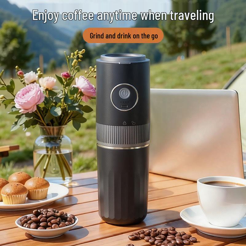 Moedor de Grãos de Café Elétrico Portátil e Máquina Automática Pour-Over