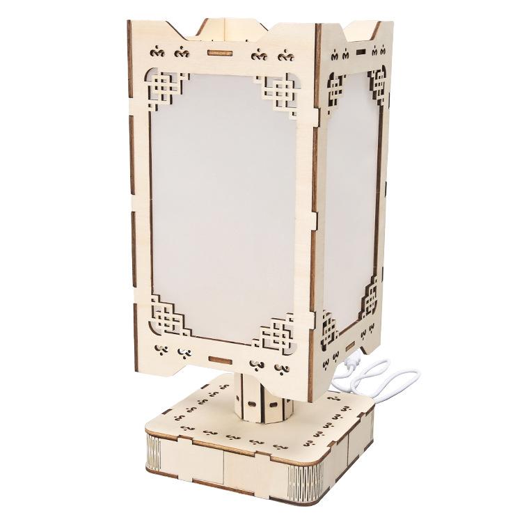 Smart Voice Light USB Voice Control Light Voice Control LED Creative Guofeng Table Lamp Simple Smart Voice Nightlight