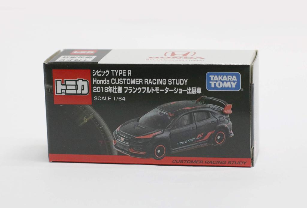 Not for sale Tomica Civic TYPE R CUSTOMER RACING STUDY 2018 specification Frankfurt Motor Show exhibition car [item]