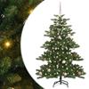Artificial Foldable Christmas Tree Green 150 Cm PVC and Steel
