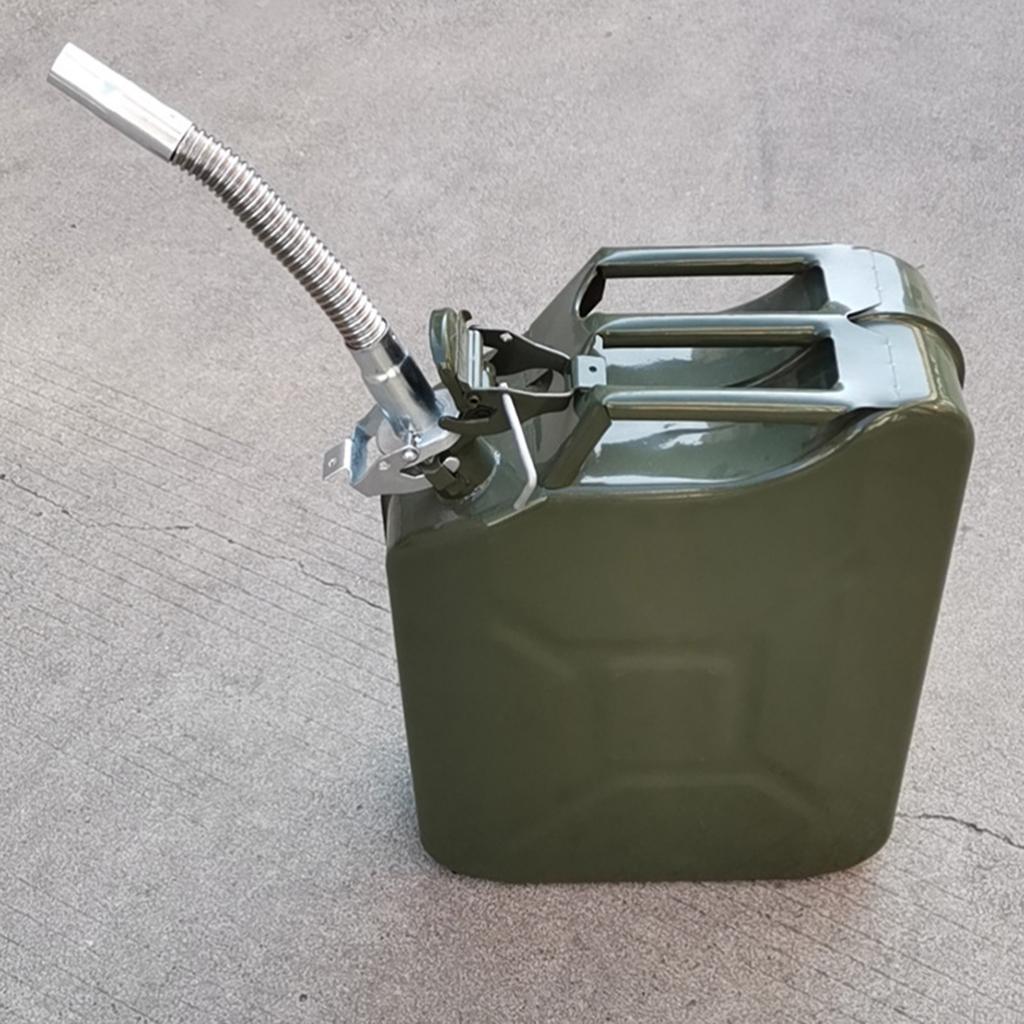 Universal Gas Can Spout Replacement Gas Can Nozzle Flexible Metal Jerry Can Pouring Spout Nozzle 1 2 5 Gallon