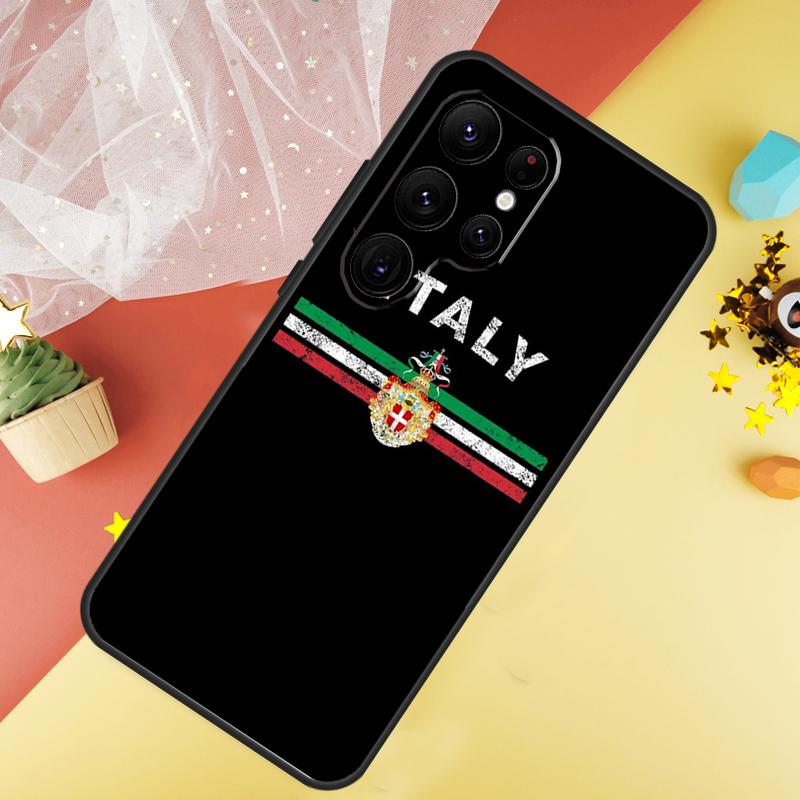Italien Flagge Handyhülle Für Samsung Galaxy S26 S25 S24 S21 S20 S22 S23 Ultra S10 Plus S25 FE Hülle Coque