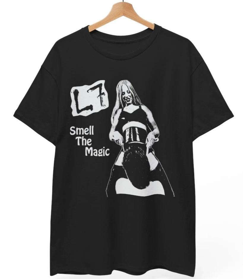 

L7 T-Shirt Smell The Magic Grunge Alternative Metal 90s Unisex Tee M