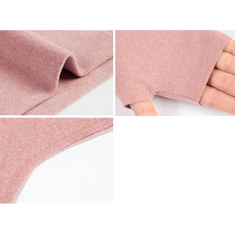 Lightweight Half Finger Gloves For Easy Smartphone Use And Commuting Soft Polyester Comfortable Design