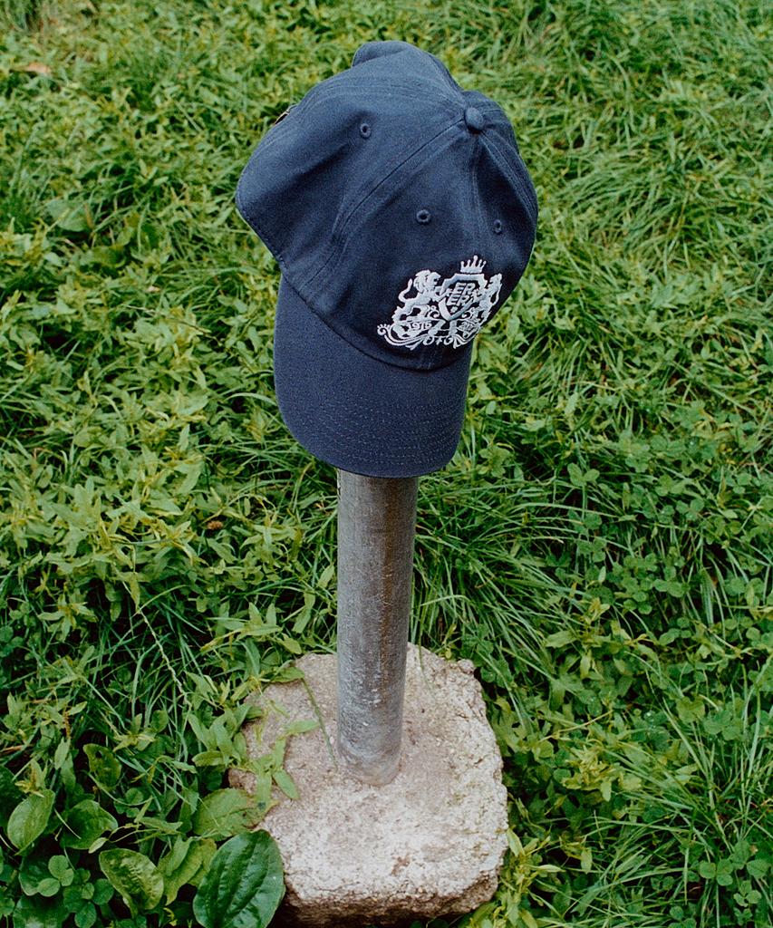 ERER Erer Iconic Embroidery Cap Navy