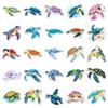 50pcs Waterproof Sea Turtle Marine Life Cartoon Stickers for Tablet, Earphones, Stationery