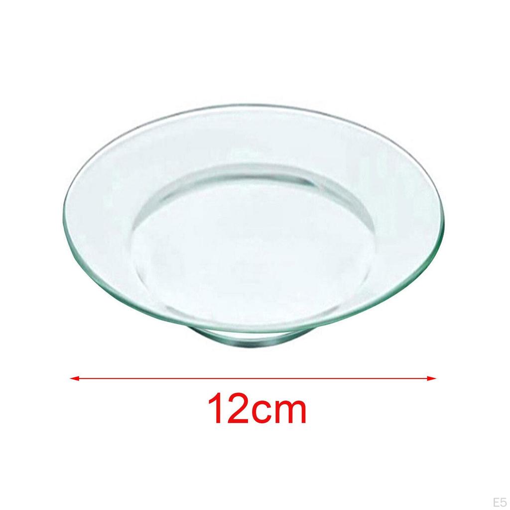 Miska na ohřívání oleje, Průhledná vložka na voskové meltíky, Opakovaně použitelná, Multifunkční, Domácí dekorace, Sklo,