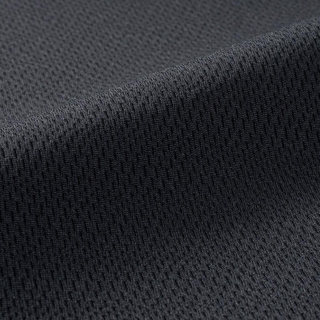 Soccer Field Short Size M Shirt, Sleeve, P2MAC040, Unisex, Black,