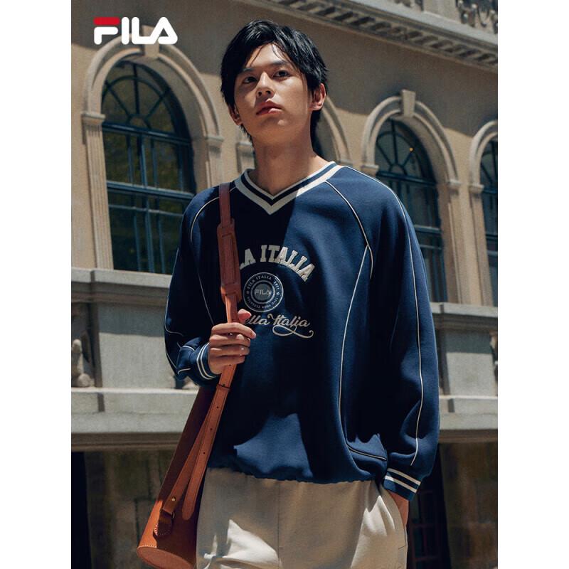 FILA Unisex Pullover Knit Hoodie M