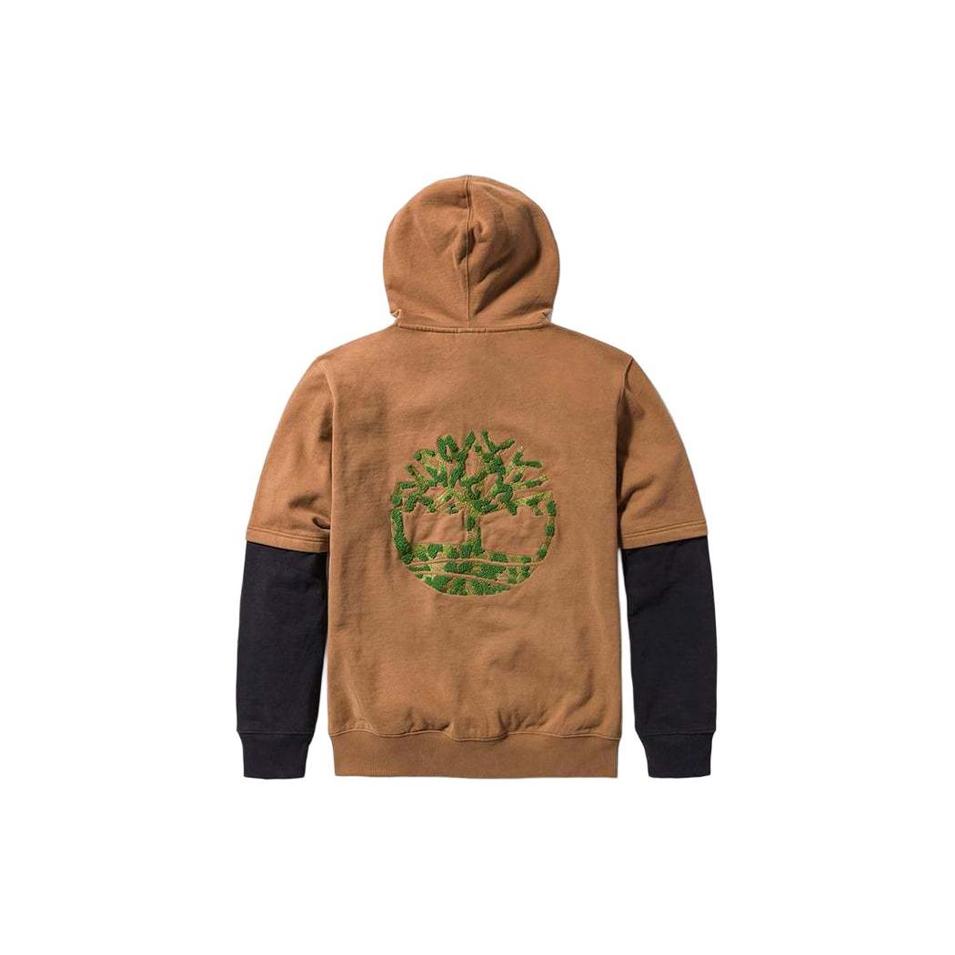 

Timberland Wheat Color Fake Two-Piece Hoodie A2R6P-254 S