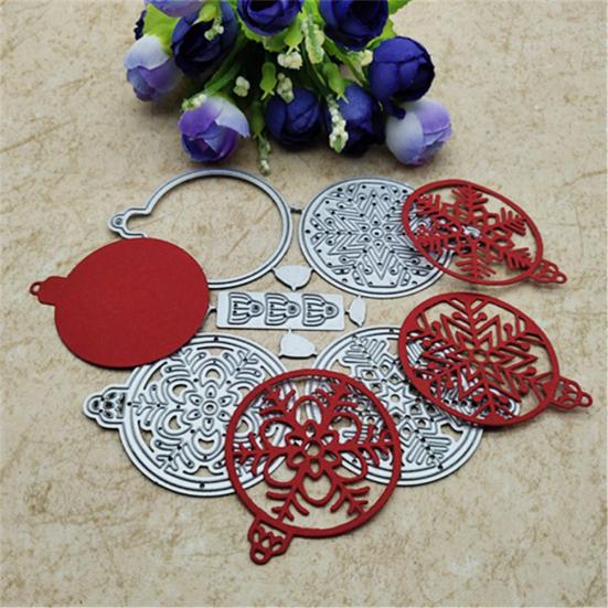 Weihnachten Schneeflocke Ball Schneiden Stirbt DIY Scrapbook Papier Karten Machen Decor