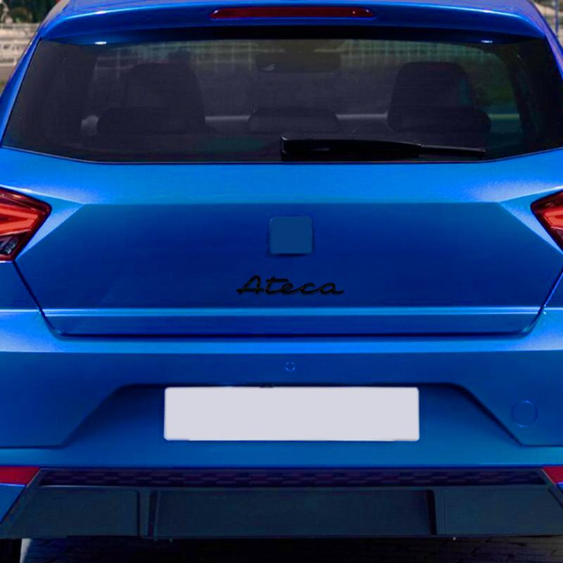 hbzh3 1PCS Metal For Seat Ateca Logo Emblem Car Rear Trunk Sticker Body Sign Badge Letter Decoration Styling