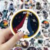 59PCS Cartoon Aerospace Astronaut NASA Graffiti Stickers for Bicycle Hand Account Pencil Case Decals LanLanStickersWorld