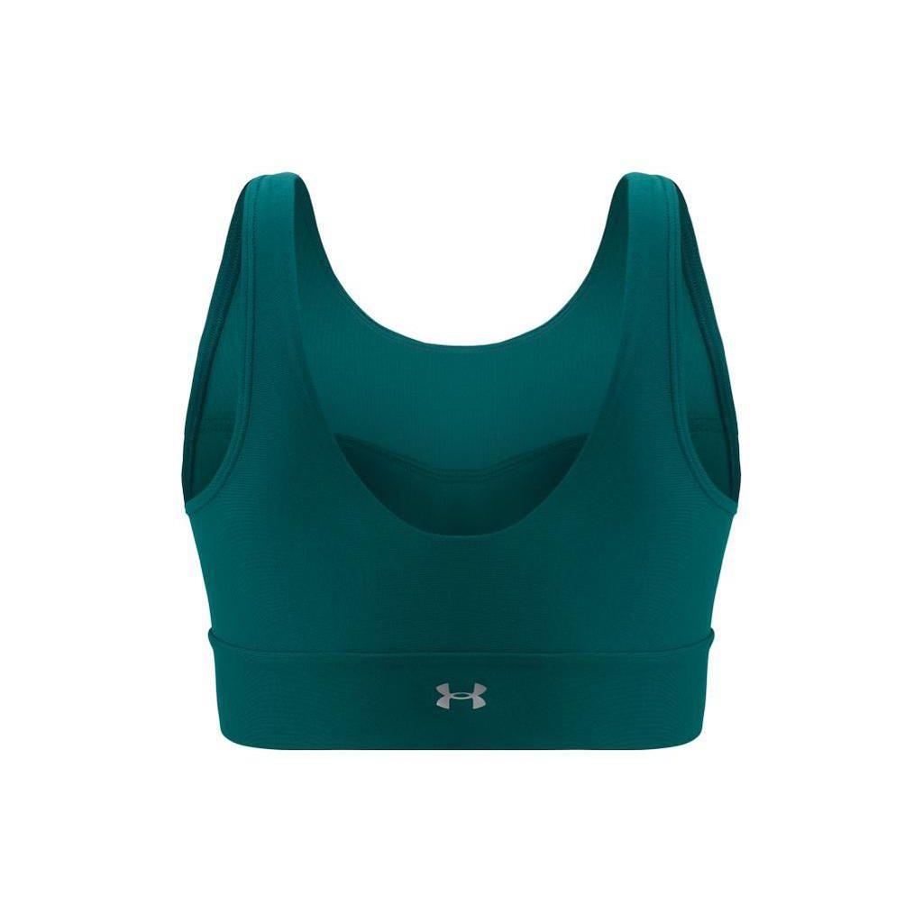 Under Armour Infinity Solid Medium Intensity Sports Bra Women Underwear Green 1376883-722