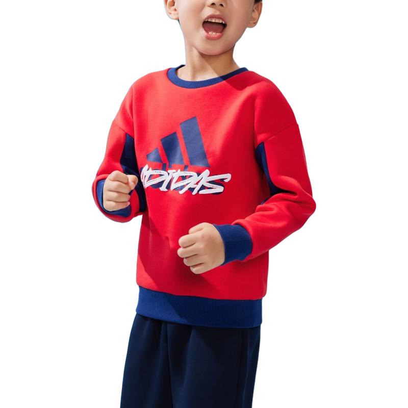 Adidas Kids Sweatshirts Crew Neck Moderate H40304